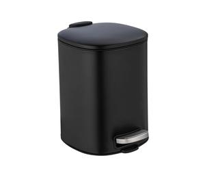 Wenko Alassio poubelle 5 l noir 24781100