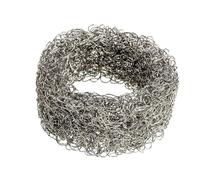 WENKO Anneau anticalcaire Hexi, Acier Inoxydable, 4 x 2 x 4 cm, Argent