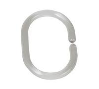 WENKO ANNEAU DOUCHE OVALE X12 TRANSP19190100