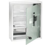 Wenko - Armoire à pharmacie - Acier - 30 x 40 cm Blanc G