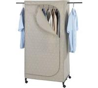 Wenko - Armoire penderie tissu Balance - L. 75 x H. 160 cm - Taupe - Balance Taupe G