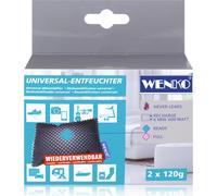 Wenko Auto Déshumidificateur 2x120g - Déshumidificateur d'air 50292100 Humidificateur d'ambiance