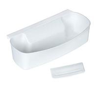 WENKO Bac de Collecte pour déchets à accrocher au Placard de Cuisine, 32.5x9x17.5 cm