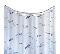 Tringle de douche - Arquée - ajustable 80 x 80 / 90 x 90 cm - blanc WENKO