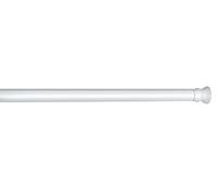 WENKO WENKO Barre de douche télescopique 110-185 cm, blanche, extensible Quantité:1
