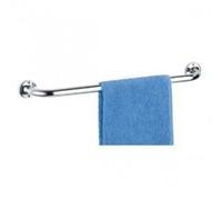 WENKO Barre de redressement, Barre d'appui WC et salle de bain, Basic, Acier inoxydable, Longueur 60cm, 66x6x9,5 cm, brillant
