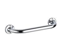 WENKO Barre de redressement Basic 30 cm Acier INOX barra de baño Brillant
