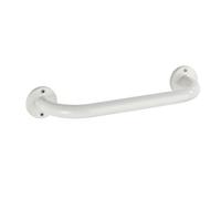 WENKO Barre de redressement Basic 30 cm - barra de baño, Acier inoxydable, 36 x 6 x 9.5 cm, Blanc