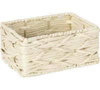 Wenko Boîte de bain Vabriano - petite Carton/papier/cellulose Beige 19 x 14 x 9 cm