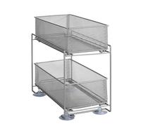 Wenko boîte de rangement 35x18.5x33.5 cm acier 53140800