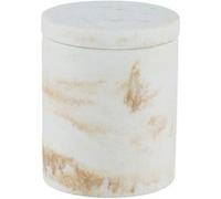 Wenko - Boîte de rangement design marbre Odos - Blanc - Odos Blanc G