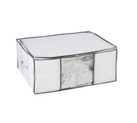 WENKO Boîte rangement sous vide Soft Box L 65×50×27 cm - Intissé, anti-poussière, 210 L