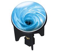 WENKO Bouchon d'évier Pluggy® Water - bouchon de lavabo, pour tous les écoulements courants dans le commerce, Plastique, 3.9 x 6.5 x 3.9 cm, Multicolore