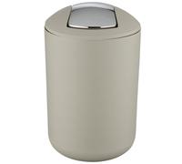 Wenko Brasil poubelle 6.5 l chrome-beige 21222100