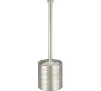 WENKO Brosse WC Fossano acier inox Porte-brosse WC Satiné