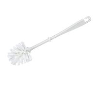 WENKO Brosse de Rechange avec Manche Blanc - pour l'ensemble WC Standard, Plastique, 8 x 37 x 8 cm, Blanc