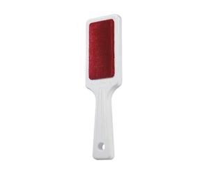 WENKO Brosse vêtement, Brosse Textile, double face, 6 x 21.5 x 2 cm, Blanc