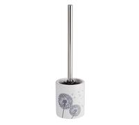 WENKO Brosse WC Astera céramique Porte-brosse WC Blanc