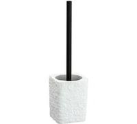 Balayette et abbat WC Wenko - Brosse WC design pierre Villata - Blanc - Villata