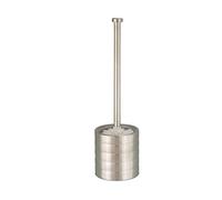 WENKO Brosse WC Fossano acier inox Porte-brosse WC Satiné