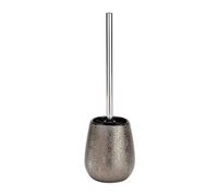 WENKO Brosse WC Marrakesh, brosse WC noire, céramique avec vernis brillant, Ø 12,5x41 cm, Marron