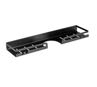 WENKO Caddy pour barre de douche ALTARELLA LH 45x4x10.50 cm noir