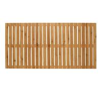 WENKO Caillebotis de Douche Bambou Rectangulaire | Tapis de bain Salle de bain, Piscine, Sauna, Baignoire | Antidérapants |
