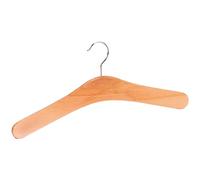 WENKO Cintre Berlin Naturel - Cintre à Linge, Bois de hêtre, 42 x 18 x 1 cm, Marron