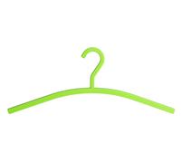WENKO Cintre Cubido vert - cintre élégant en plastique (46 x 18 x 1,4 cm)