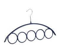 WENKO Cintre pour écharpes Olympia, Métal chromé, 42 x 23 x 1.5 cm, Argent Brillant