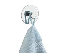 Wenko Crochet mural Turbo-Loc® – Fixer sans percer, Acier 6 x 6 cm, Chromé