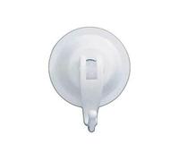 WENKO Crochets-ventouses à levier set de 2 - set de 2, Plastique, 4 x 5.6 x 2.5 cm, Blanc