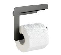WENKO Dérouleur Papier WC Montella - Porte-Rouleaux de Papier à Visser, Inoxydable, Aluminium, 17 x 14 x 5.5 cm, Anthracite