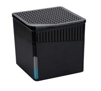 WENKO Déshumidificateur Cube 500 g, pour pièces jusqu’à 40 m³, elimine l'humidité, anti moississure, sans électricité, silencieux, rechargeable, noir
