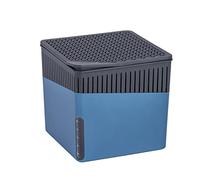 WENKO Déshumidificateur Cube 500 g, pour pièces Jusqu’à 40 m³, elimine l'humidité, Anti moississure, sans électricité, Silencieux, Rechargeable, Bleu