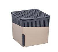 WENKO Déshumidificateur d'intérieur Cube 500 g beige Capacité: 0.8 l, Plastique (ABS), 13 x 13 x 13 cm, Beige