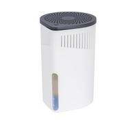 WENKO Déshumidificateur Design Drop Rechargeables 1kg | Absorbeur d'humidité |intérieurs, Cave, Caravane| Elimine l'humidité Anti moississure Jusqu’à 3 Mois | Idéal jusqu'à 80m² | 15x23cm | Blanc