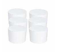WENKO Déshumidificateur Modèle Drop Recharge 1000 g | Absorbeur d'humidité pour réduire l'humidité et prévenir la moisissure | 6 x 1000 g Bloc Calcium chlorure | Blanc 11 x 7,5 cm