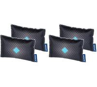 WENKO Déshumidificateur pour voiture 120 g lot de 4 pièces - Set de 2 déshumidificateurs d'air, Gel de silice, 9 x 2 x 12.5 cm, Blanc