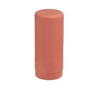 WENKO Distributeur de liquide vaisselle Easy Squeez-e pour la cuisine, haut de gamme, dosage facile, distributeur de savon en silicone anti-fuite, contenance 250 ml, Ø 6 x 14 cm, rouge tuile