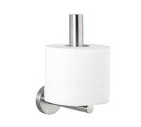 WENKO Stockeur papier toilette, rangement papier toilette, acier inox, 8x18x12,5 cm, Bosio mat