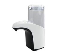WENKO Distributeur de Savon à capteur Butler Distributeur de Savon Liquide Automatique, Distributeur de Savon à Infrarouge Blanc