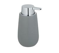 WENKO Distributeur de Savon Badi Gris Distributeur de Savon Liquide Gris