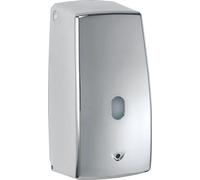 WENKO distributeur de savon chrome 650ml capteur infrarouge rechargeable salle de bain douche automatique