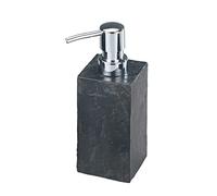 Wenko Distributeur de savon liquide Slate Rock gris anthracite