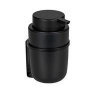 Wenko Distributeur de savon Turbo‑Loc® Carpino – fixation sans perçage, jusqu'à 250 ml, métal noir