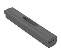 WENKO Distributeur film alimentaire, distributeur papier aluminium, "Perfect Cutter", anthracite, 38 x 5,2 x 6,7 cm