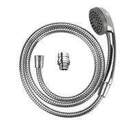 Wenko Douchette lavabo universelle anti-calcaire – flexible inox 150 cm – Easy-Clip – chromé argenté