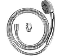 WENKO Douchette pour lavabo, robinet douchette, L150 cm, adapteur easy clip inclus, acier, 170x3,5x6,5 cm, chromé