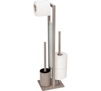 WENKO ensemble de toilette Rivalta taupe métal